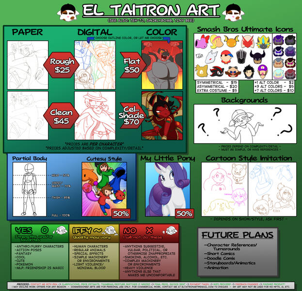Prices + Info