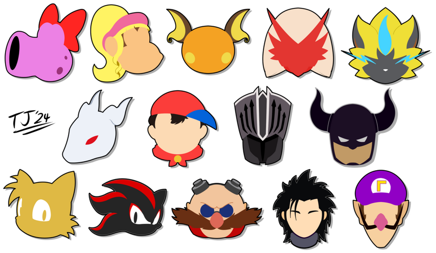 Smash Bros Ultimate stock icons